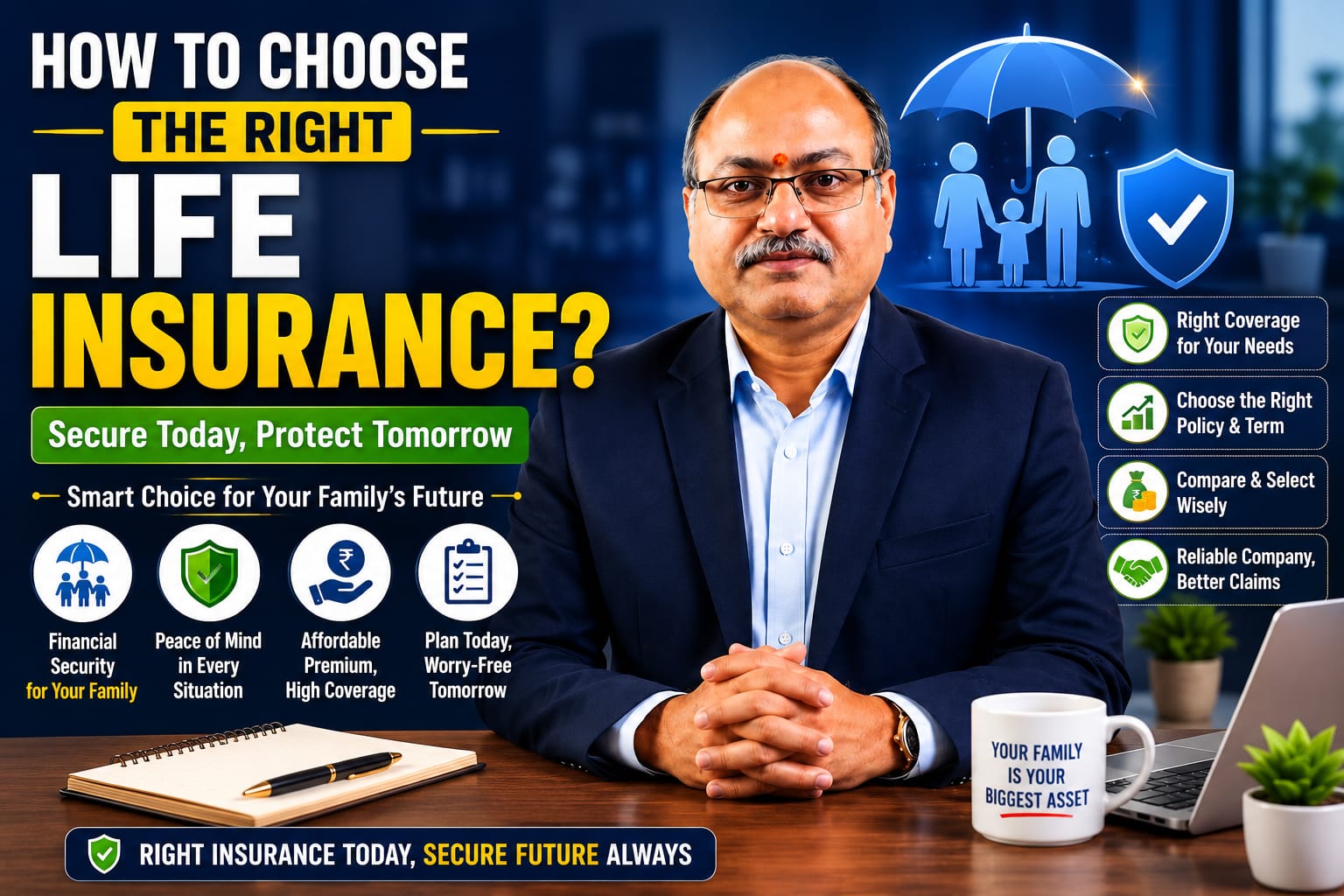 HOW TO CHOOSE THE RIGHT LIFE INSURANCE?